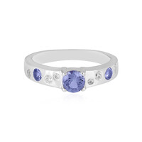 Bague en argent et Tanzanite