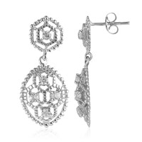 Boucles d'oreilles en argent et Zircon