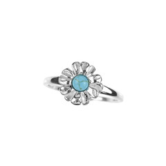 Bague en argent et Turquoise