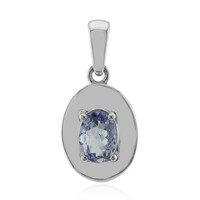 Pendentif en argent et Tanzanite non chauffée (Pallanova)