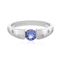 Bague en argent et Tanzanite