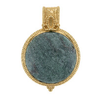 Pendentif en argent et Fuchsite