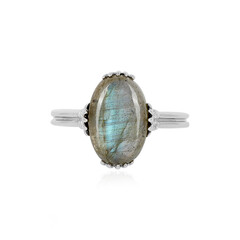 Bague en argent et Labradorite