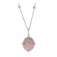 Collier en or et Diamant rose I1 (CIRARI)