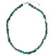 Collier en argent et Chrysocolle