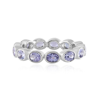 Bague en argent et Tanzanite (de Melo)