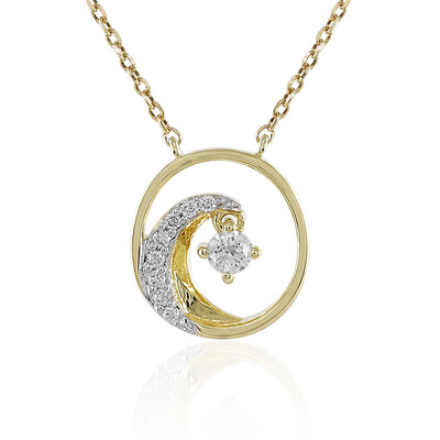 Collier en or et Diamant Flawless (F) (LUCENT DIAMONDS)