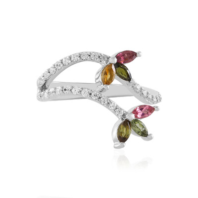 Bague en argent et Tourmaline