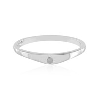 Bague en argent et Diamant I3 (H)