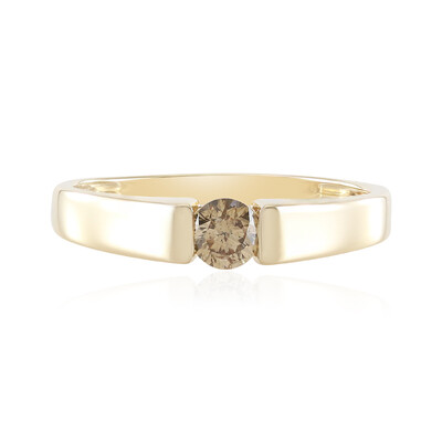 Bague en or et Diamant chocolat I1 (SUHANA)