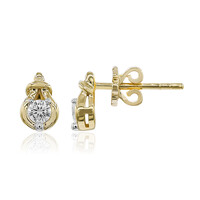 Boucles d'oreilles en or et Diamant SI1 (G)