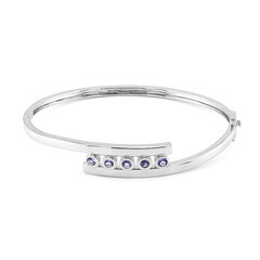 Bracelet en argent et Tanzanite