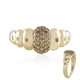 Bague en or et Diamant champagne I3 (de Melo)