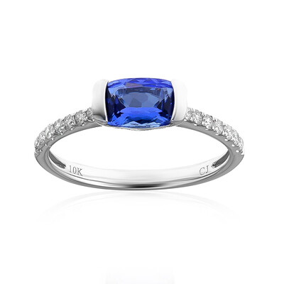 Bague en or et Tanzanite AAA