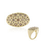 Bague en or et Diamant champagne I2 (de Melo)