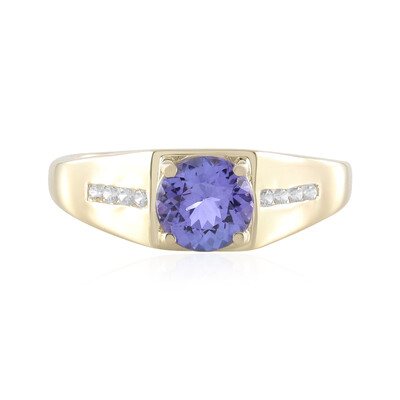 Bague en or et Tanzanite