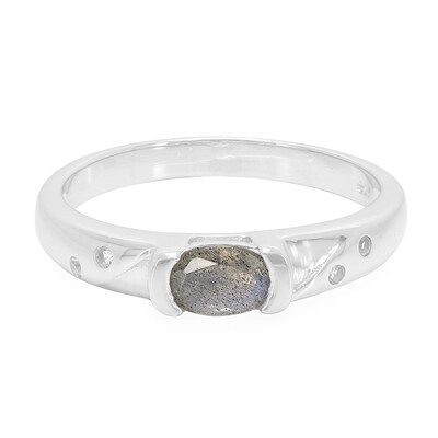 Bague en argent et Labradorite