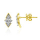 Boucles d'oreilles en or et Diamant SI1 (G) (Annette)