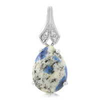 Pendentif en argent et Azurite du K2