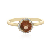 Bague en or et Pierre du Soleil de l’Orégon