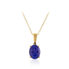 Collier en or et Tanzanite AAA (CIRARI)