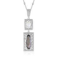 Collier en argent et Nacre (Dallas Prince Designs)