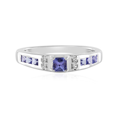 Bague en argent et Tanzanite