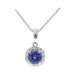 Collier en or et Tanzanite AAA