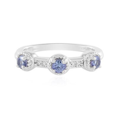 Bague en argent et Tanzanite