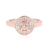 Bague en argent et Morganite