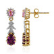 Boucles d'oreilles en or et Grenat Umbalite (Adela Gold)