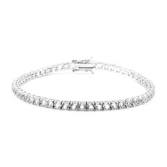 Bracelet en argent et Topaze blanche