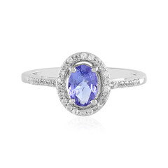 Bague en argent et Tanzanite