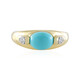 Bague en argent et Turquoise Sleeping Beauty