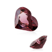  Zircon rose 19,333 ct (gemme et boîte de collection)