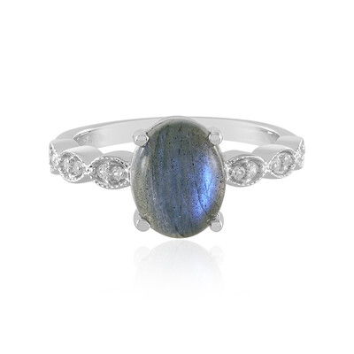 Bague en argent et Labradorite