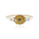 Bague en or et Zircon jaune