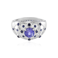 Bague en argent et Tanzanite