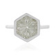 Bague en argent et Topaze blanche (MONOSONO COLLECTION)