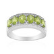 Bague en argent et Vésuvianite