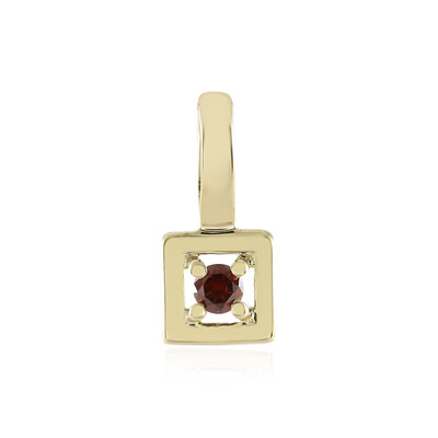 Pendentif en or et Diamant rouge I2