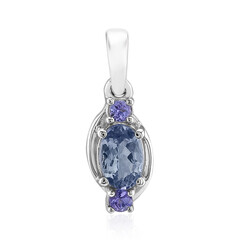 Pendentif en argent et Tanzanite non chauffée