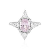 Bague en argent et Kunzite