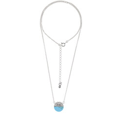 Collier en argent et Turquoise