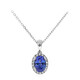 Collier en or et Tanzanite AAA