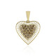 Pendentif en or et Diamant champagne I2 (Ornaments by de Melo)