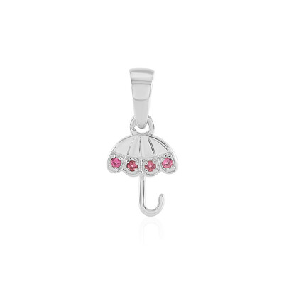 Pendentif en argent et Rubellite