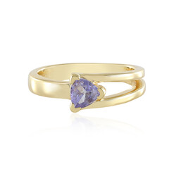 Bague en argent et Tanzanite non chauffée