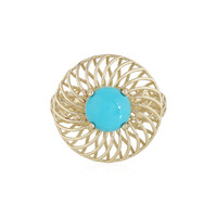 Bague en or et Turquoise Sleeping Beauty (Ornaments by de Melo)