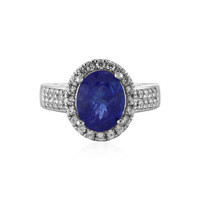 Bague en argent et Tanzanite